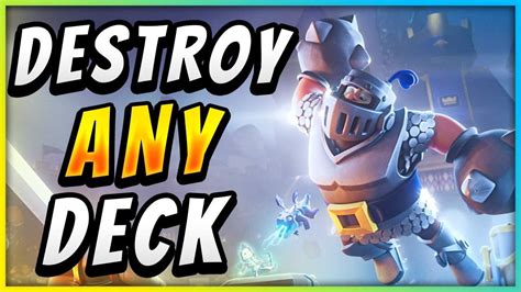 OUTPLAY ANY MATCHUP! BEST MEGA KNIGHT DECK to .